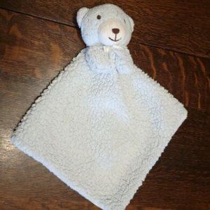 Bean Sprout Bear Blue Security Blanket Plush Lovey